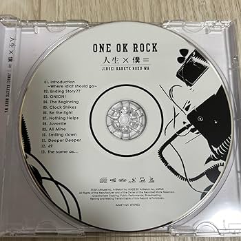Amazon.co.jp: ONE OK ROCK CD人生×僕= JINSEI KAKETE BOKU WA